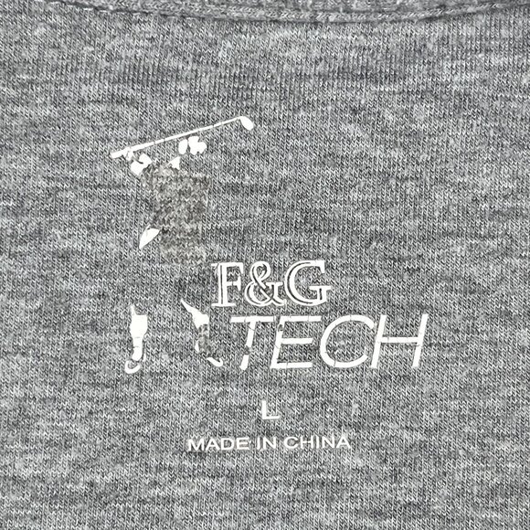 Fairway & Greene F&G Tech Blue Golf 1/4 Zip Sweatshirt Size Large - Picture 5 of 5